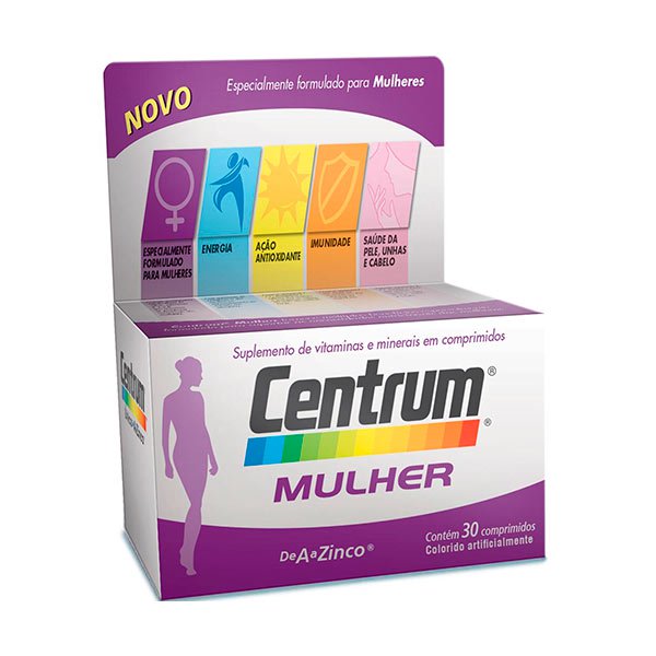 Centrum Mulher 30cp Pfizer