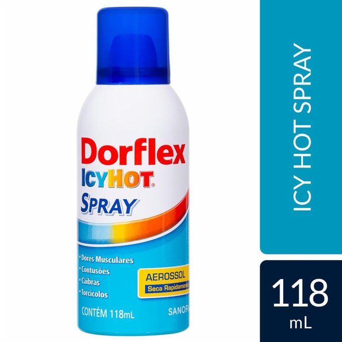 Dorflex Icy Hot Air Spray 118ml - Sanofi Aventis
