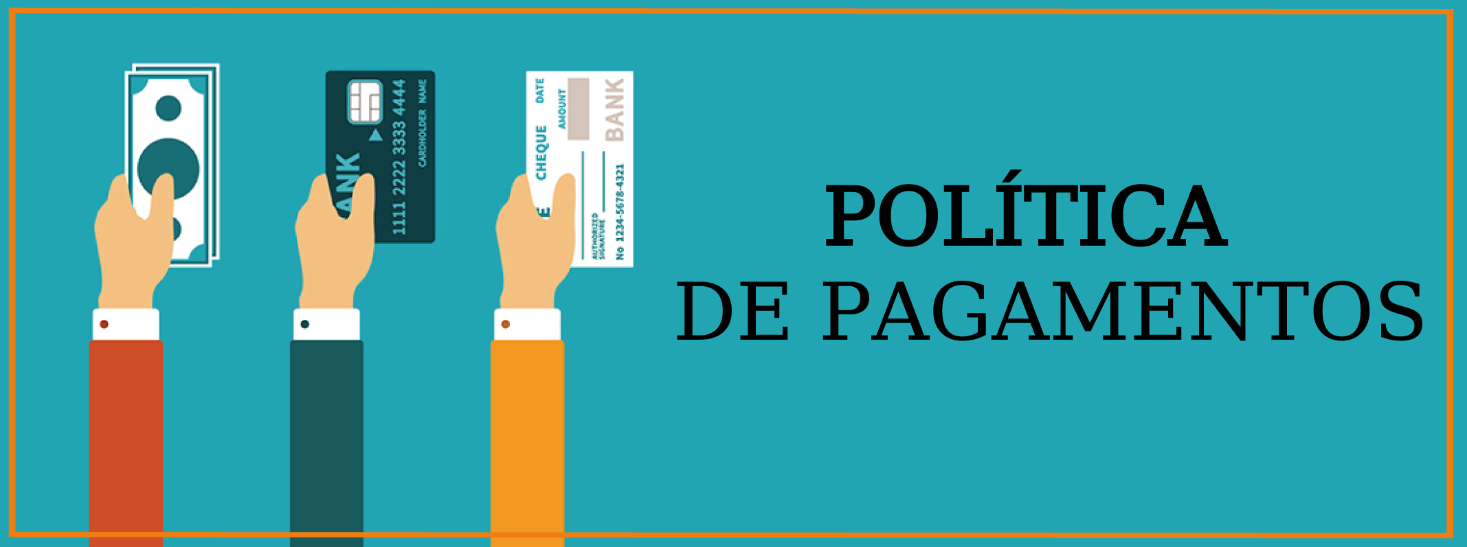 Politica de Pagamento Politica de Pagamento