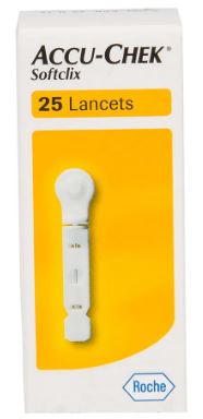 Accu Chek Softclix 25 Lancetas Roche