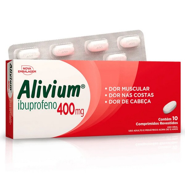 Alivium 400Mg - Caixa C/ 10Cp - Mantecorp