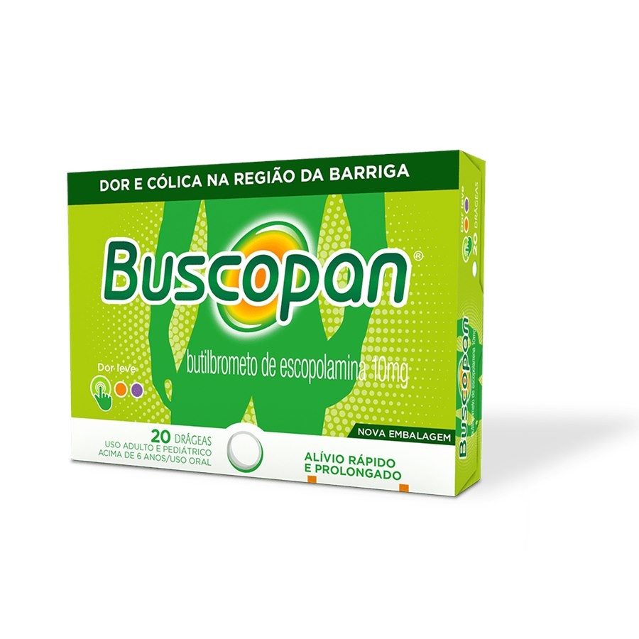 Buscopan 20 Drágeas Boehringer