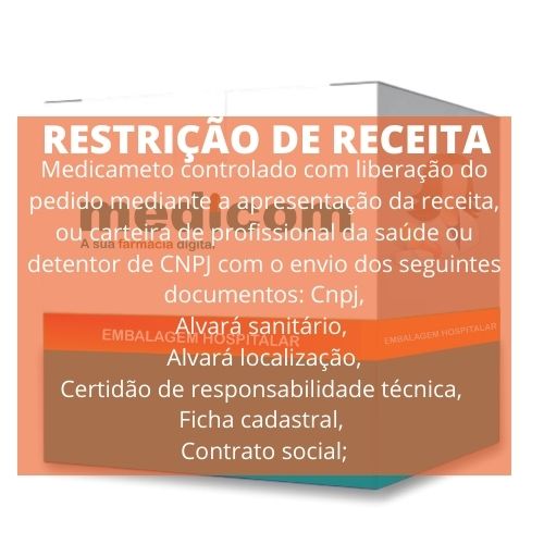 Clopam 0,5mg (B1), caixa com 200 comprimidos