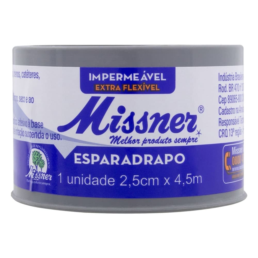 Esparadrapo 2,5Cmx4,5Cm Bege Missner