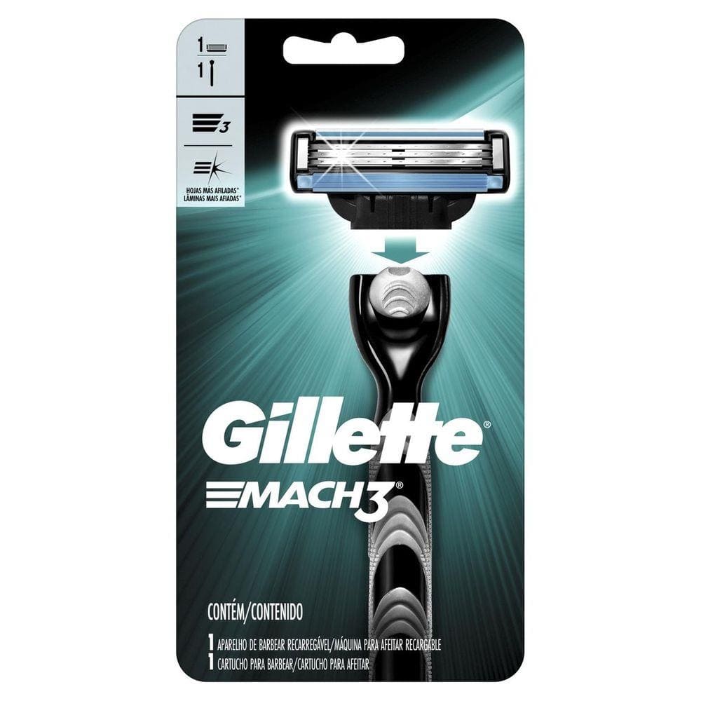 Aparelho Mach 3 Gillette
