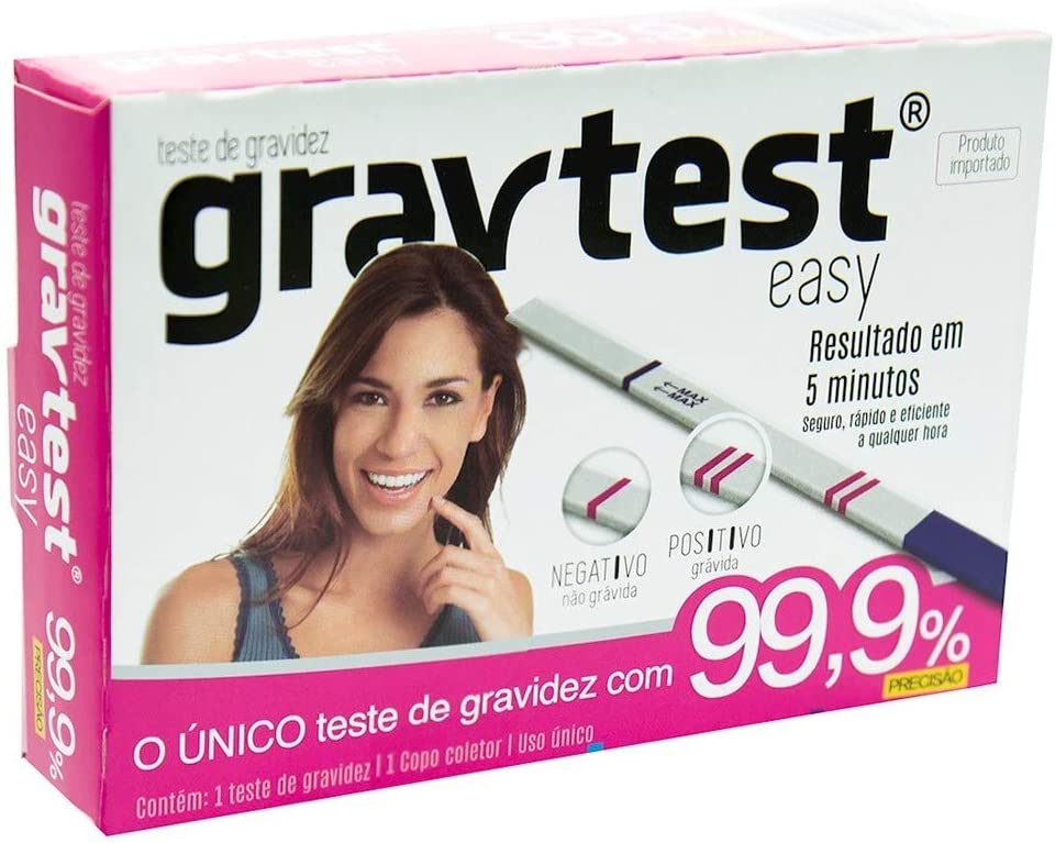Teste De Gravidez Gravtest Easy Cimed