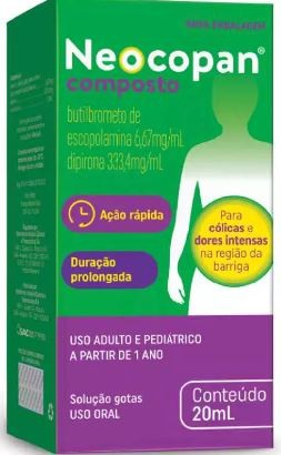 Neocopan (butilbrometo De Escopolamina + Dipirona) 20ml Gotas
