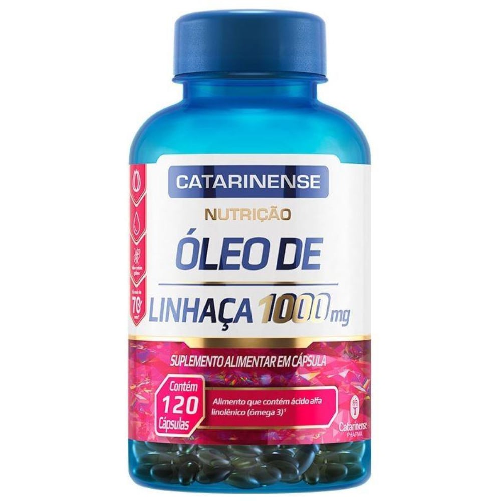 Oleo De Linhaca 1000mg 120cp Catarinense