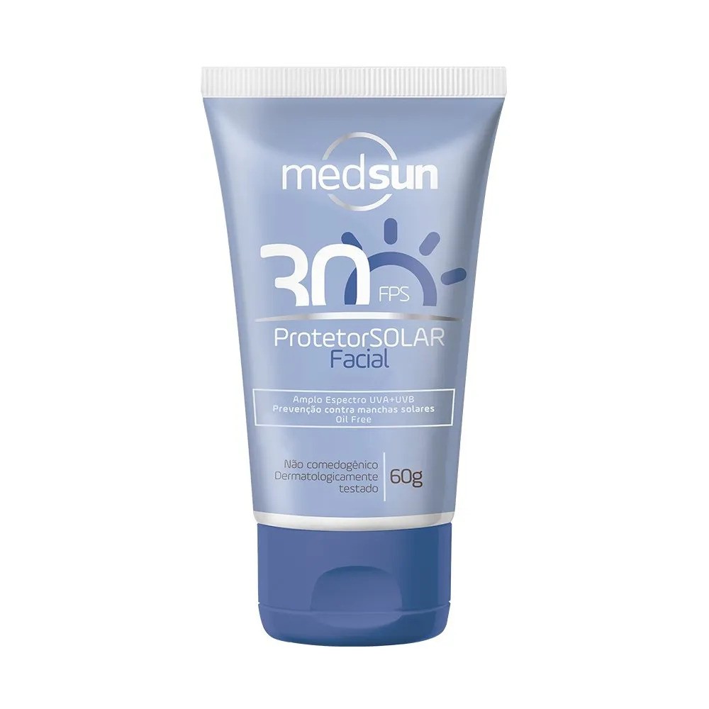 Protetor Solar Facial Fps30 60g Medsun